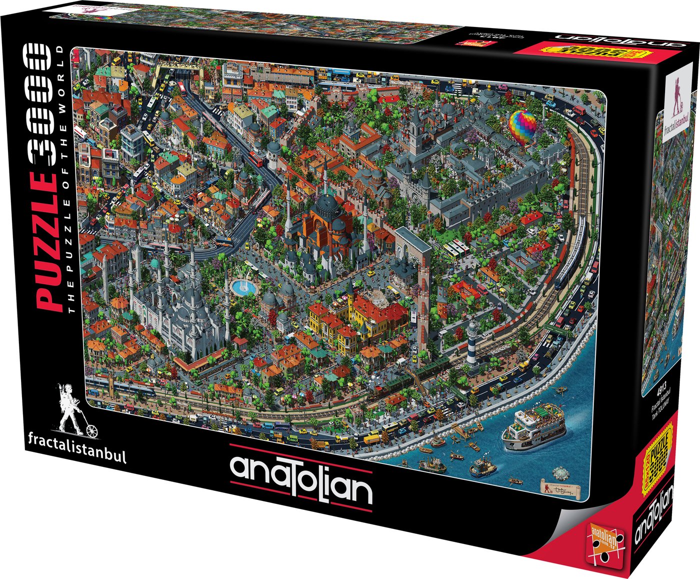 View over Istanbul - puzzle 3000 pieces