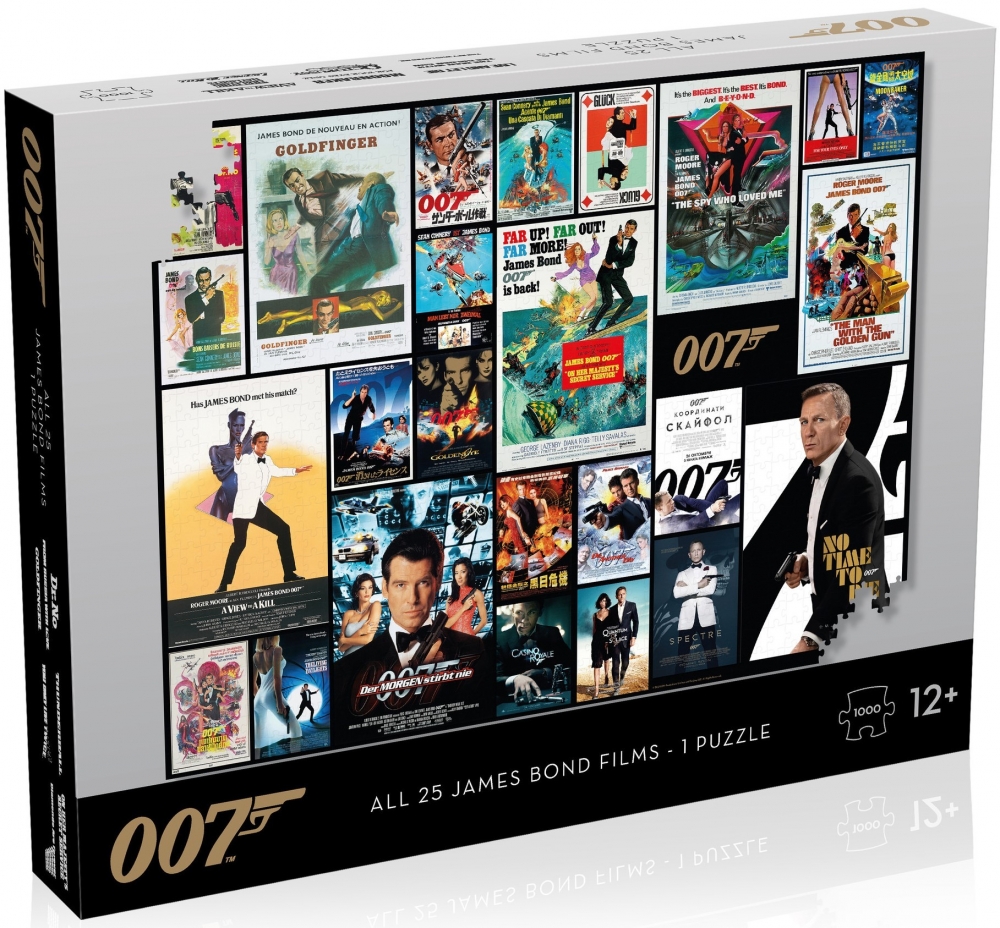 Пъзел James Bond 007, Posters, 1000 части