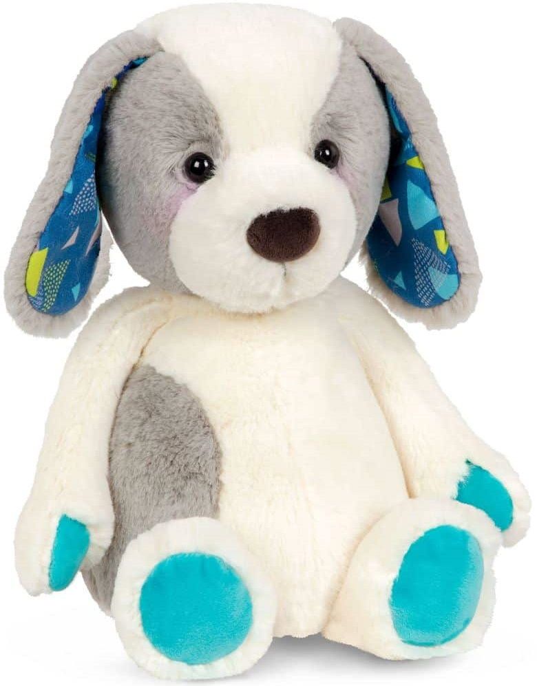 Плюшена играчка Куче, 30 cm, Бял
