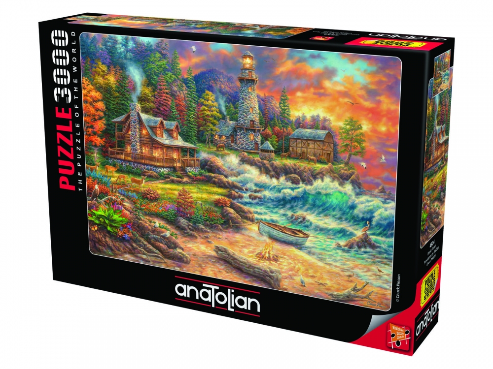 Пъзел, Anatolian, Провинция край морето, 3000 части