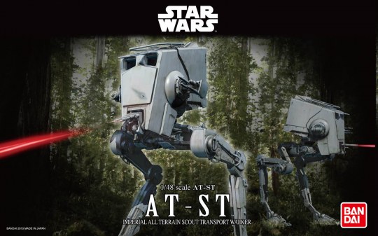 AT-ST - сглобяем модел