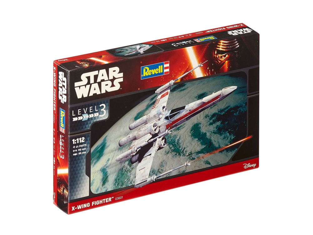 Сглобяем модел, Revell, Star Wars, X-Wing Fighter, 21 части