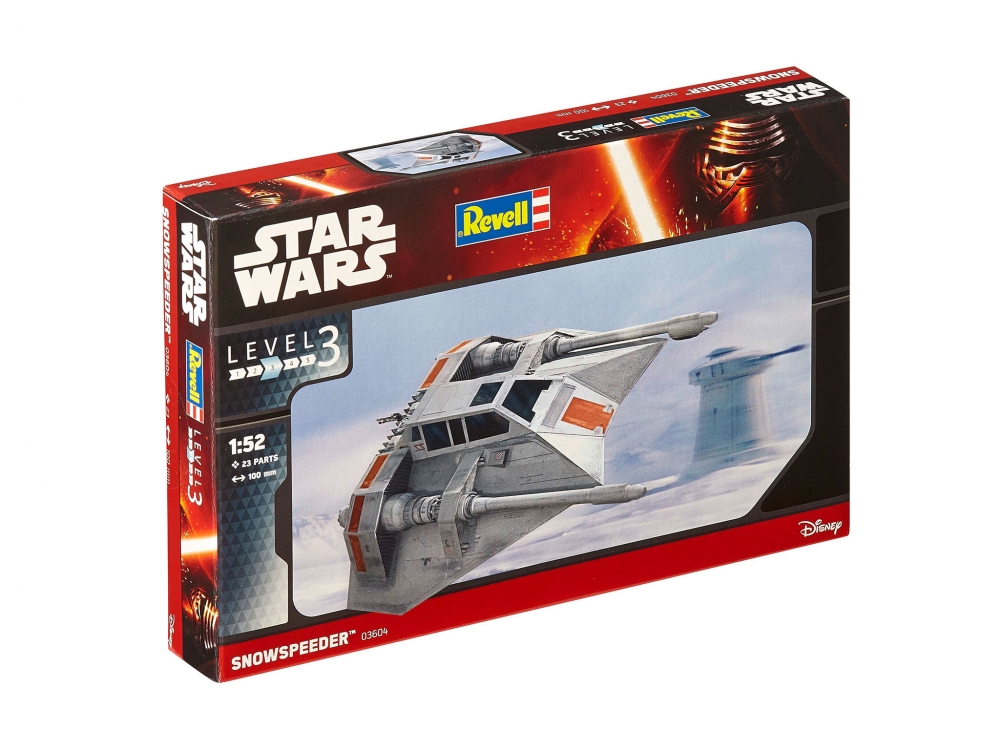 Assembly model, Revell, Star Wars, Snowspeeder, 23 parts