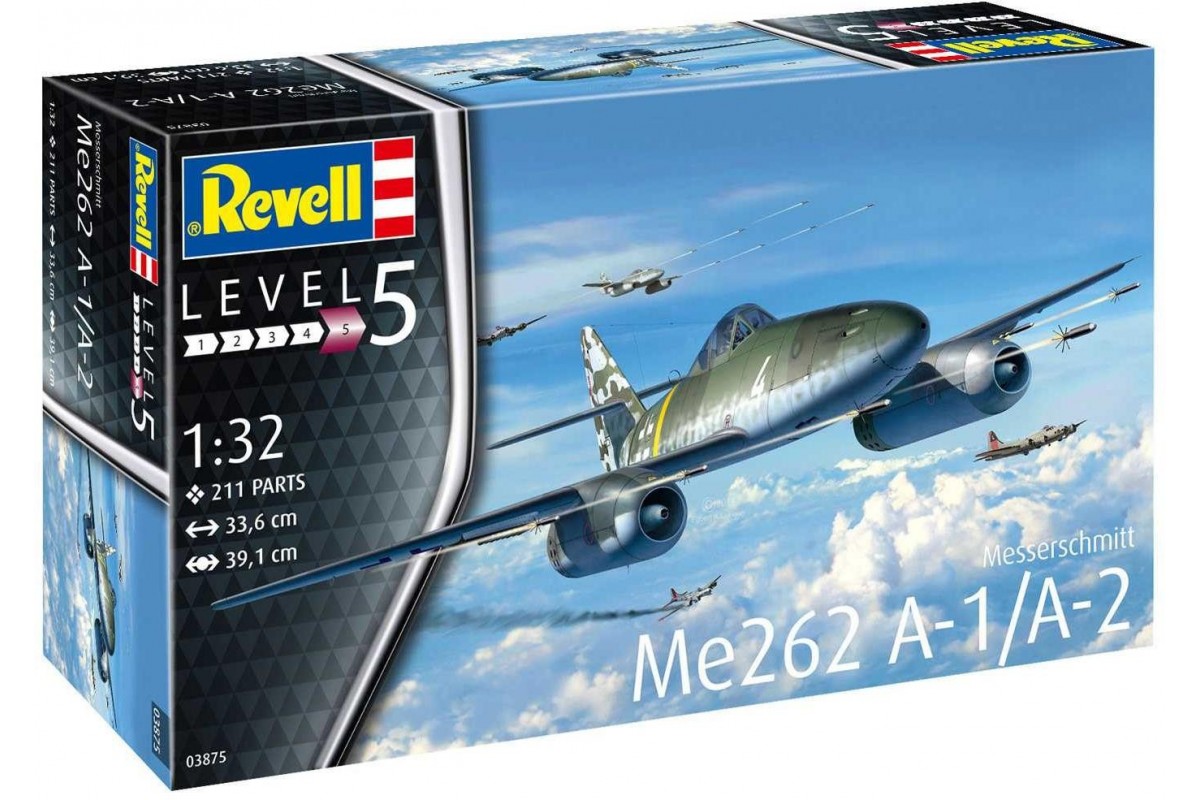 Месершмит Me262 A-1/A-2 сглобяем модел