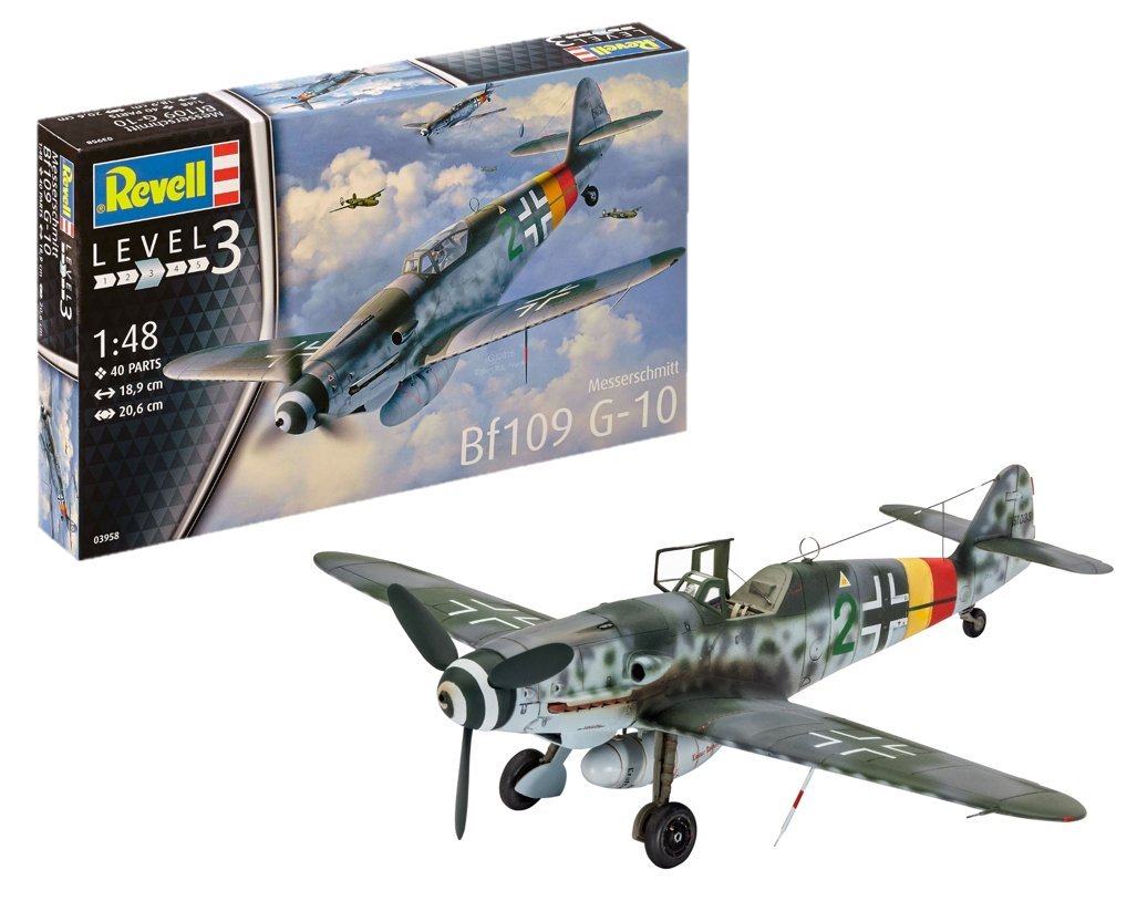 Месершмит Bf109 G-10 сглобяем модел
