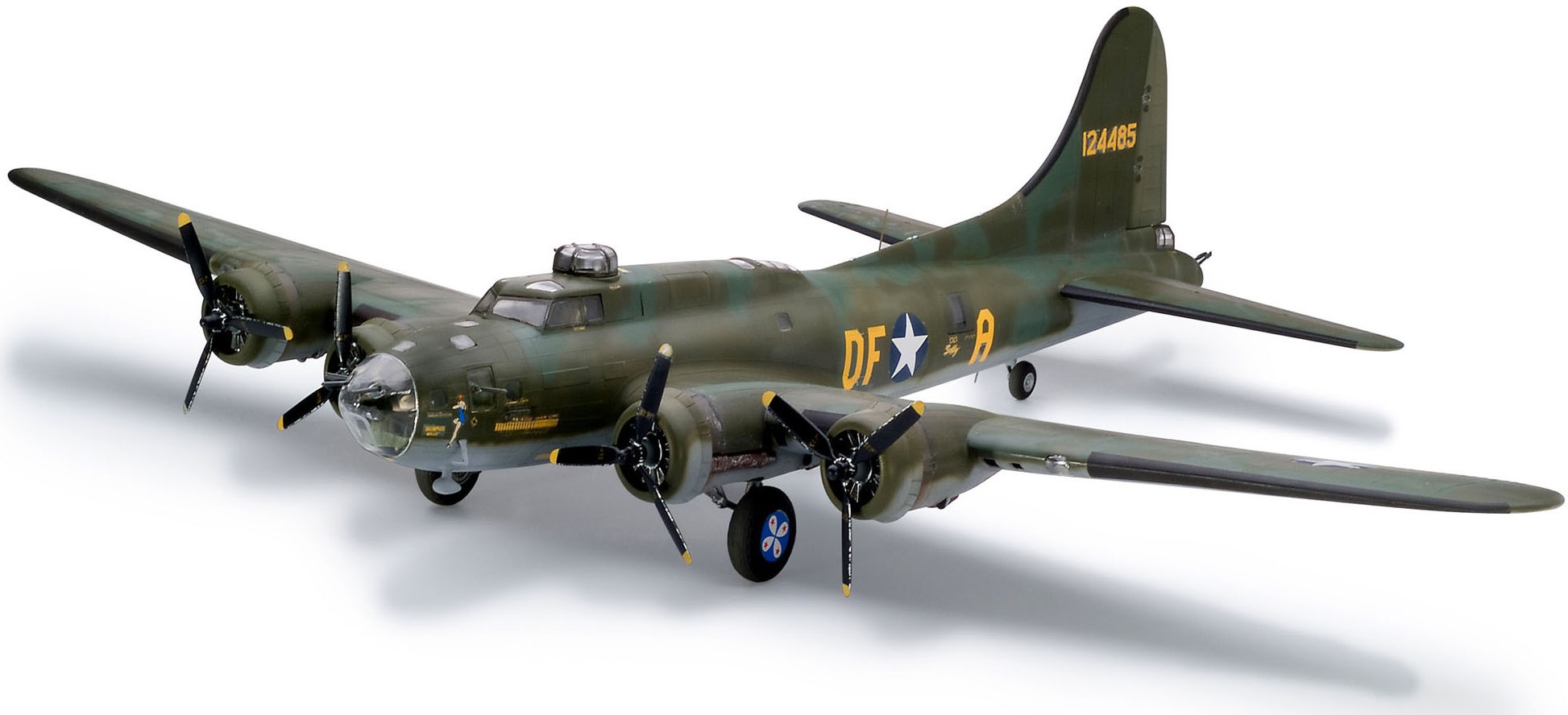 B-17F Мемфис сглобяем модел