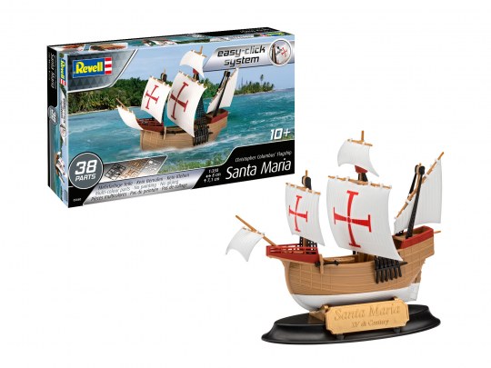 Sailing ship Santa Maria - assembly model
