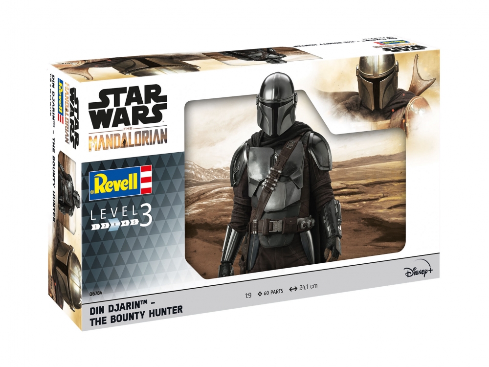 Assembly model, Revell, Star Wars, The Mandalorian: Din Djarin - The Bounty Hunter, 60 parts