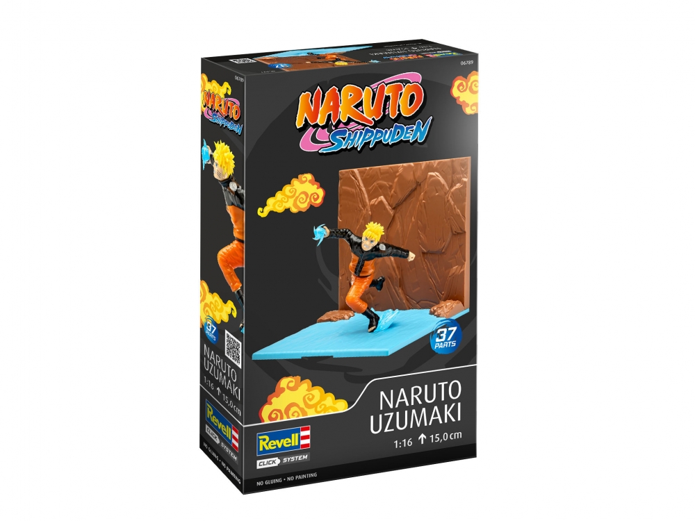 Assembled model, Naruto Uzumaki Click System Figure, 37 parts