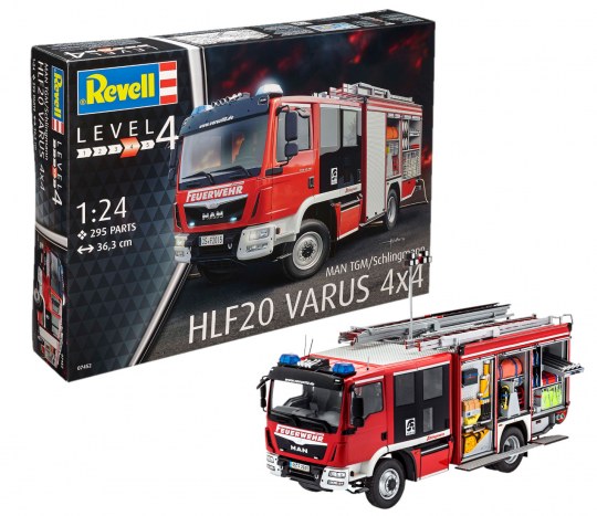Пожарникарски камион Schlingmann HLF 20 Varus 4x4 - сглобяем модел