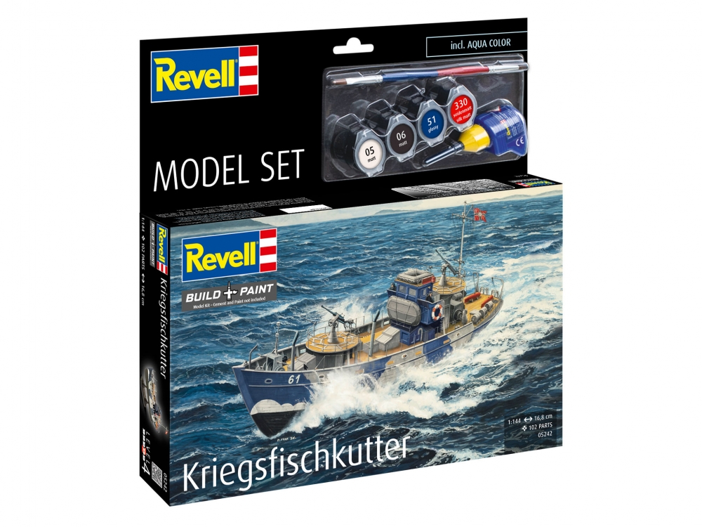 Сглобяем модел, Revell, Боен кораб KFK, 102 части