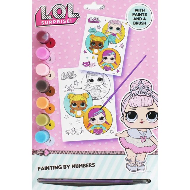 WOW Surprise – Paint by numbers