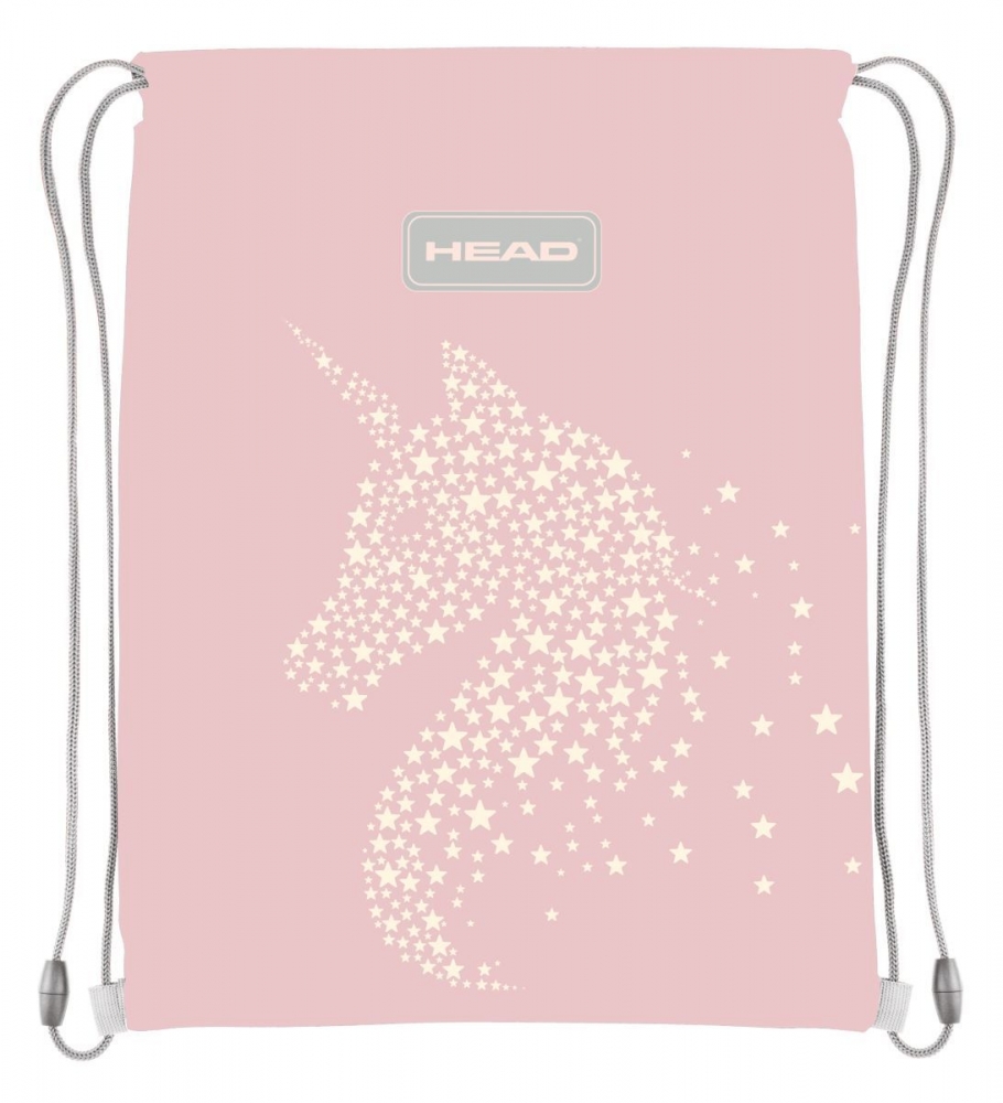 Sports bag, Head, Rose gold, 44x33 cm