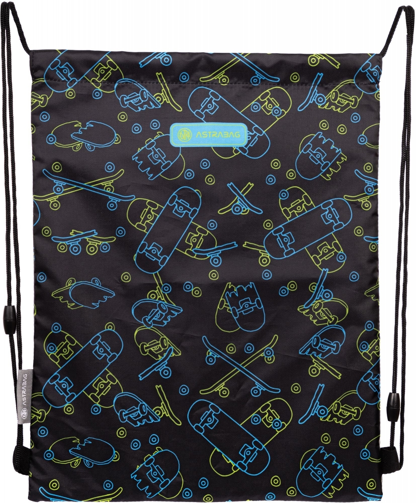 Спортна чанта  ASTRABAG AD1, Скейтборди, Неон