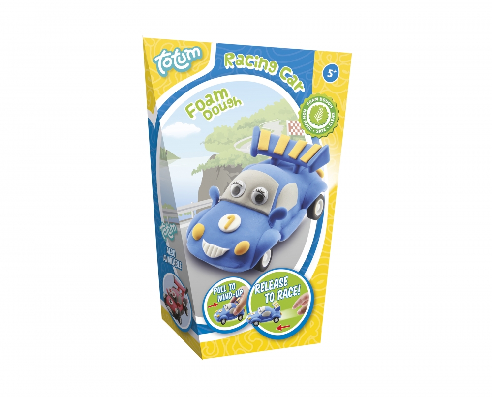 Направи с моделин – Син автомобил