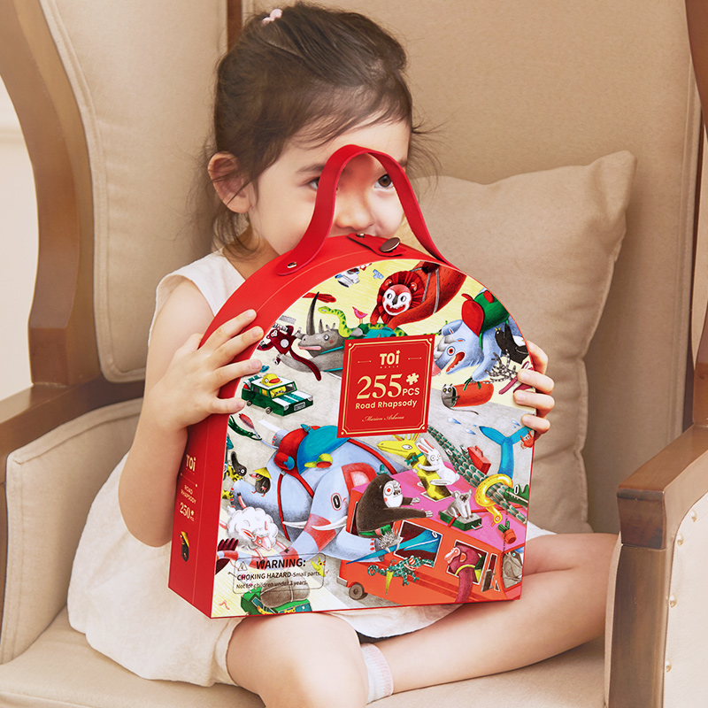 Puzzle 255 pieces - On the road