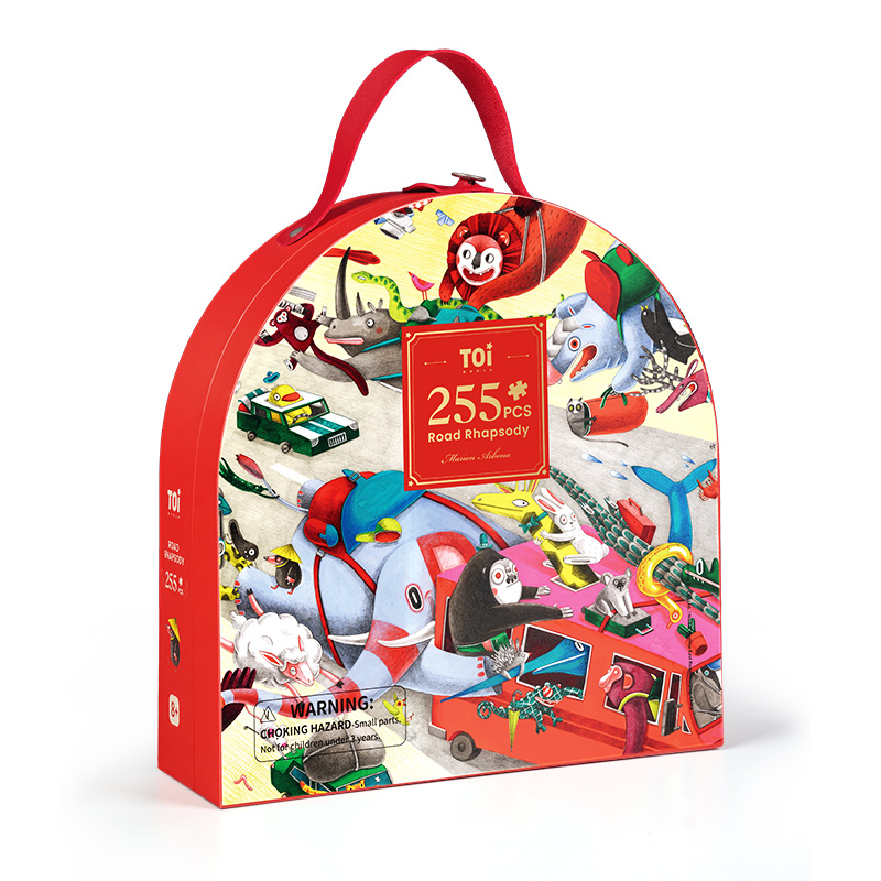 Puzzle 255 pieces - On the road