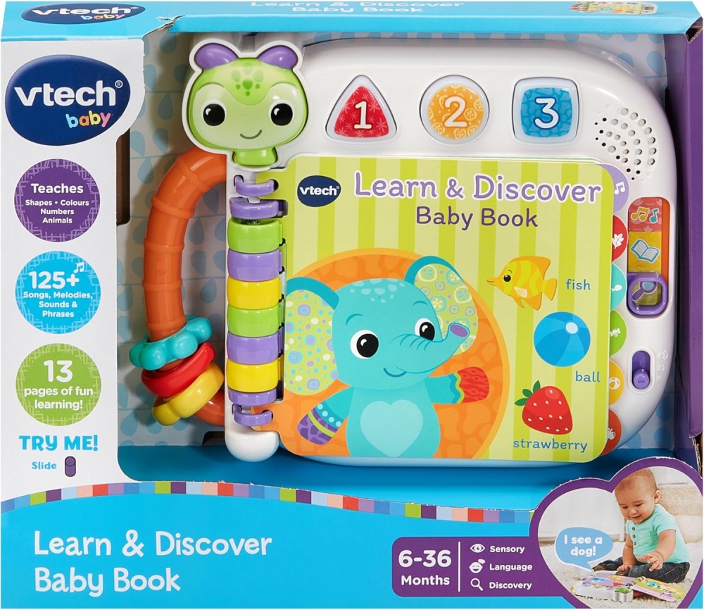 Interactive toy, Vtech, Educational baby book