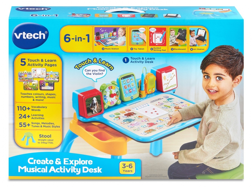 Interactive toy, Vtech, Educational music desk