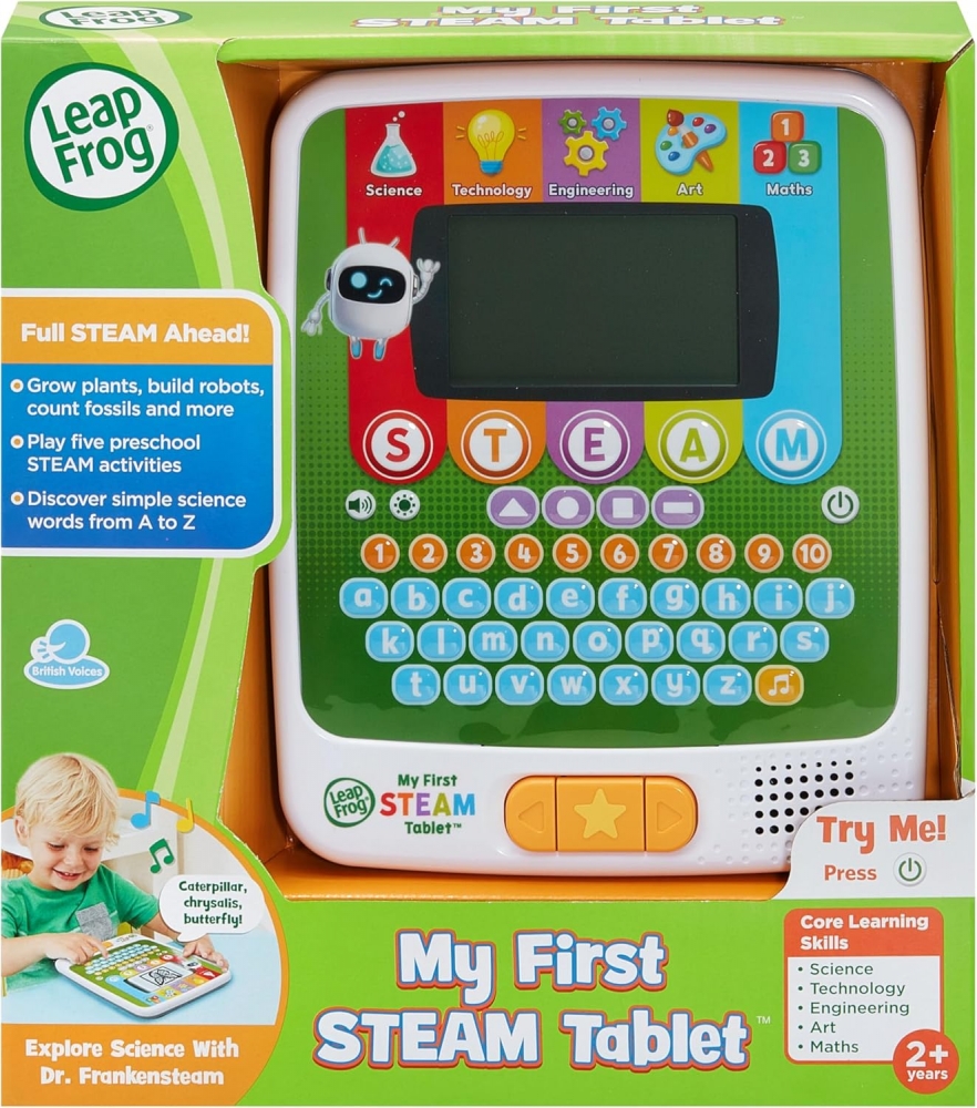Interactive toy, Vtech, Leap Frog, My first STEAM tablet