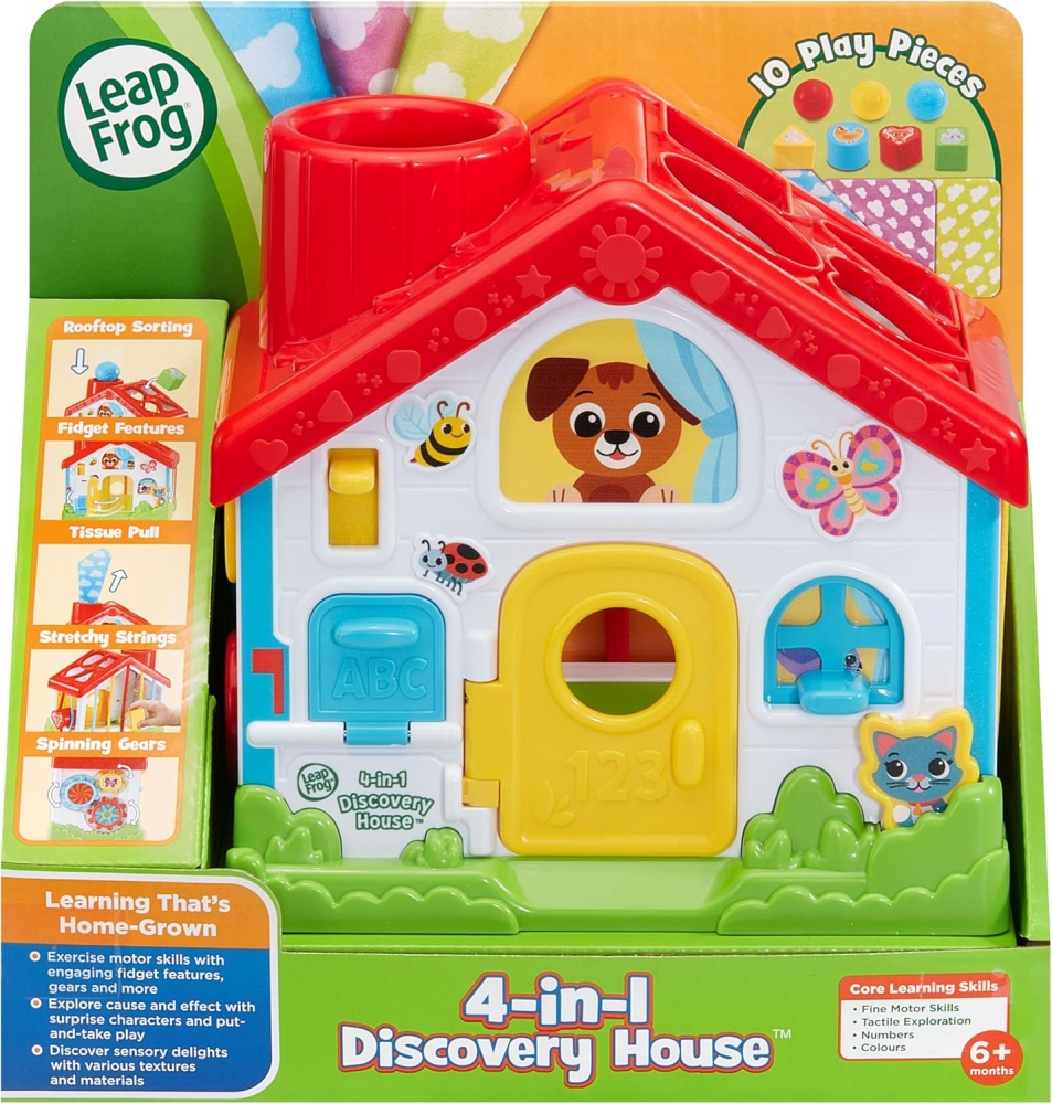 Бебешка играчка, Vtech, Leap Frog, Къща 4 в 1