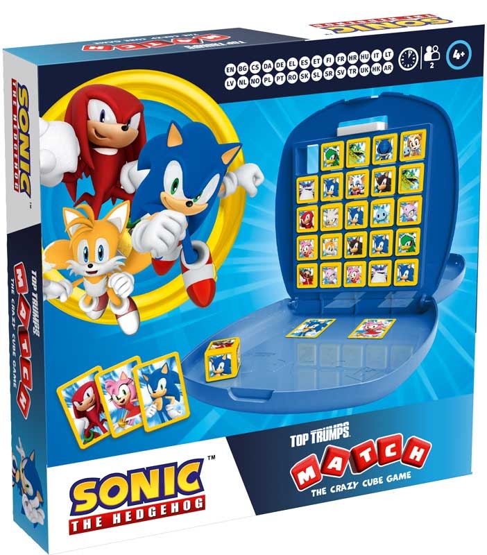 Board game, Winning Moves, Top Trumps Match, Sonic