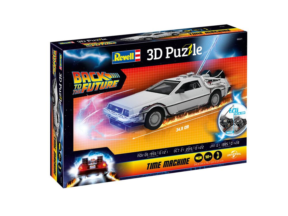 Пъзел Back To The Future, Машина на времето 3D, 157 части