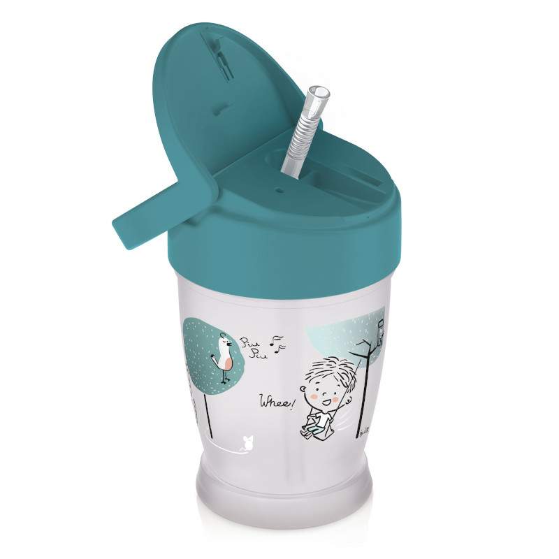 Lovely boy cup with straw 250 ml