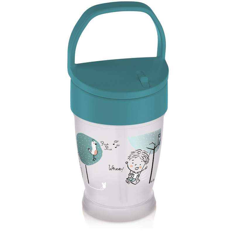 Lovely boy cup with straw 250 ml