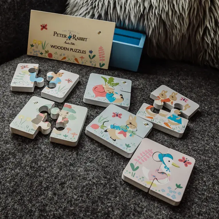 Wooden matching puzzle, Peter Rabbit (FSC)