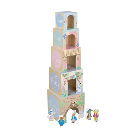 Wooden stacking cubes - Peter Rabbit (FSC®)