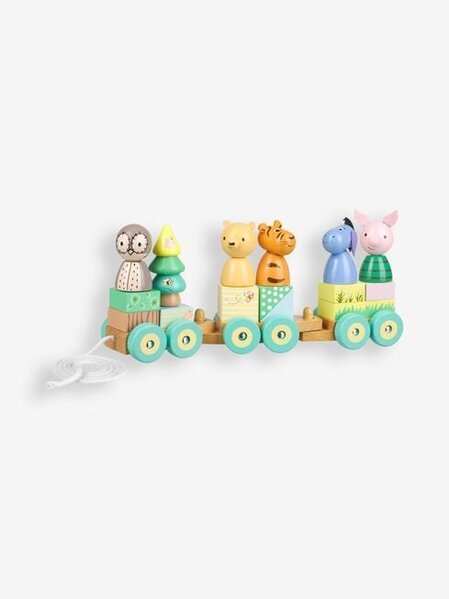 Wooden Pull Train - Winnie the Pooh and Friends (FSC®)