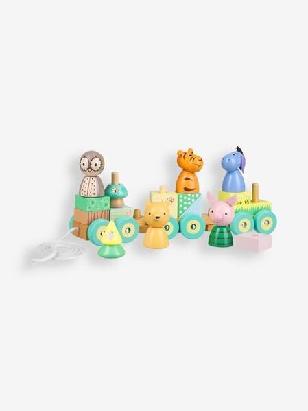 Wooden Pull Train - Winnie the Pooh and Friends (FSC®)