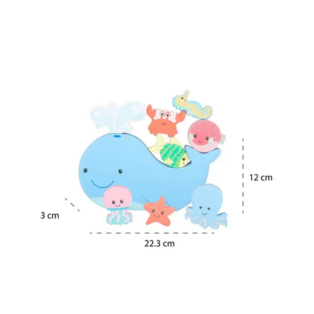 Wooden balancing game - Sea animals (FSC®)