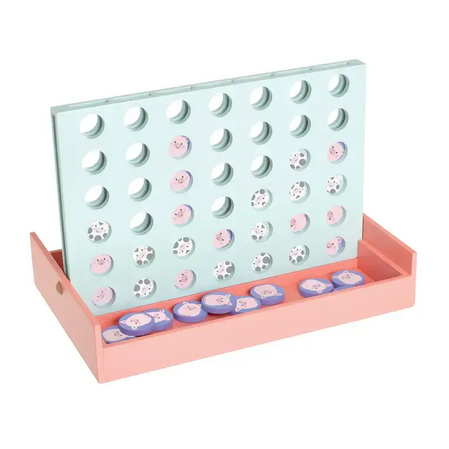 Wooden board game - 4 in a row (FSC®)