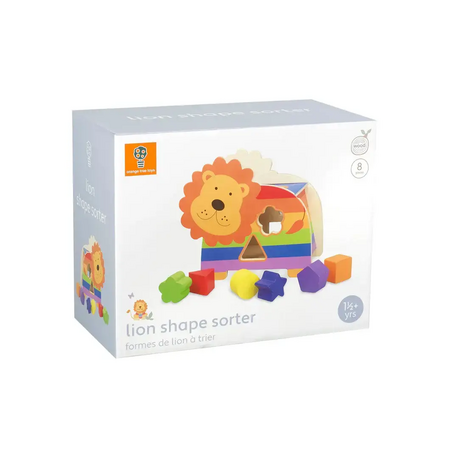 Wooden sorter Lion - Animals