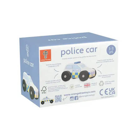 Дървена Полицейска Кола - Emergency Services