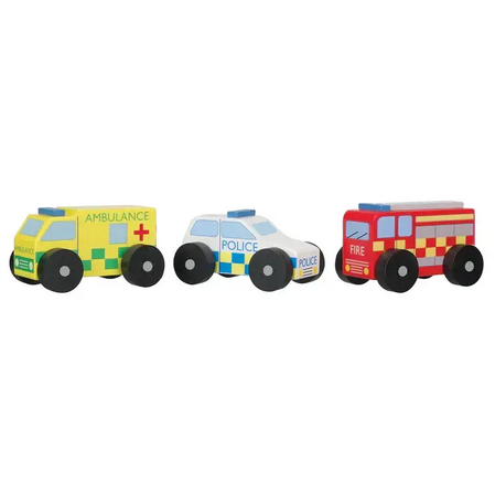 Дървена пожарна кола - Emergency Services