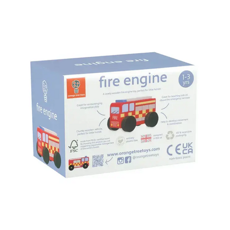 Дървена пожарна кола - Emergency Services