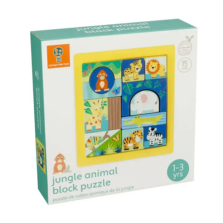 Монтесори Пъзел Джунгла - Jungle Animals