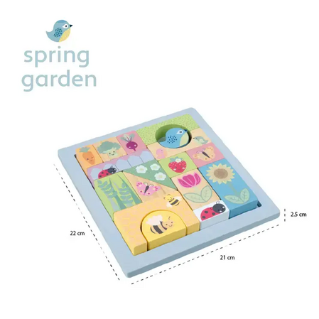 Блок пъзел Градина - Spring Garden
