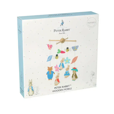 Wooden hanging toy, Peter Rabbit