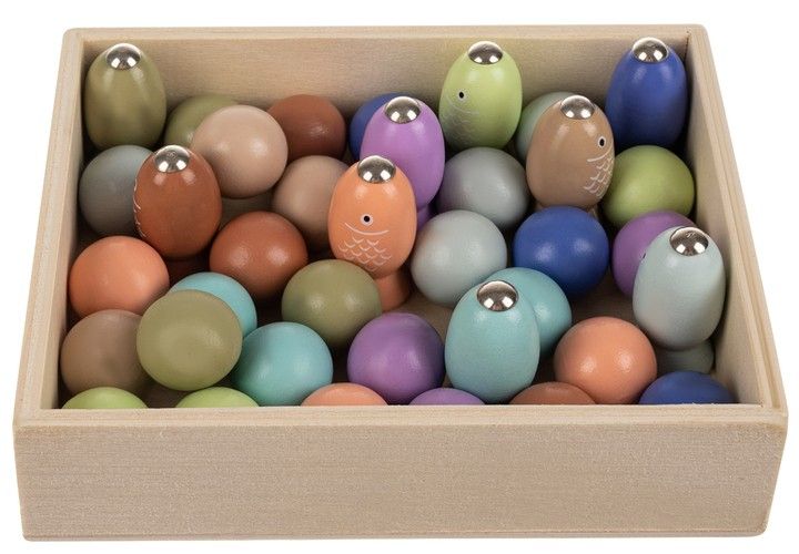 Дървена играчка - Магнитен риболов