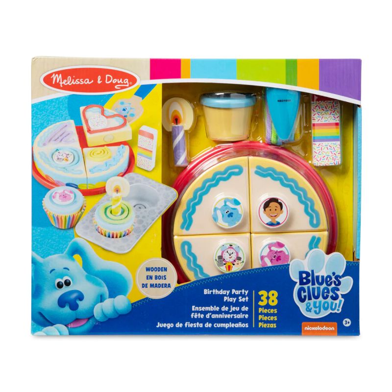 Дървен комплект за игра за рожден ден - Melissa & Doug